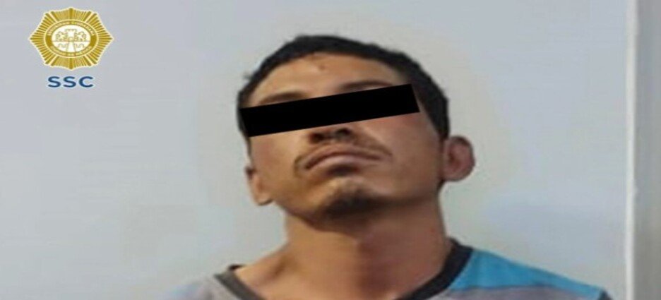 Autoridades detienen a ladrón en Neza