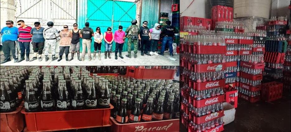 Hasta 9 años de prisión enfrentarían productores de refresco pirata