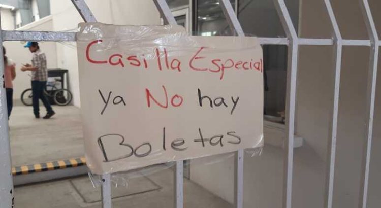 Se terminan boletas en casilla especial de Chalco