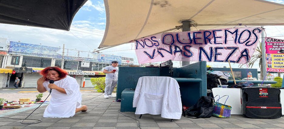 Organización en Neza solicitó a Defina Gómez retomar mesas de trabajo