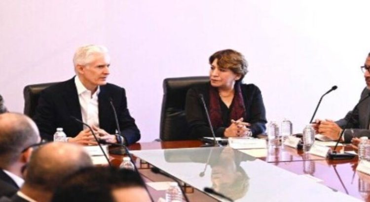 Delfina Gómez y Alfredo del Mazo comienzan transición de gobierno en Edomex