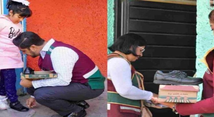 Comienza entrega de más de 50,000 pares de zapatos escolares gratuitos en Neza
