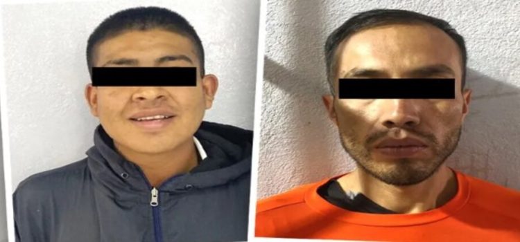 Detienen a 2 presuntos ladrones de tiendas de conveniencia en Neza