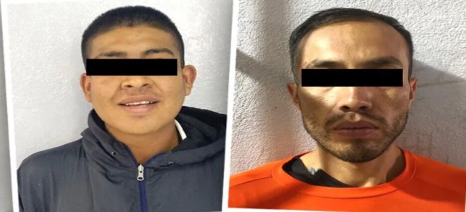 Detienen a 2 presuntos ladrones de tiendas de conveniencia en Neza