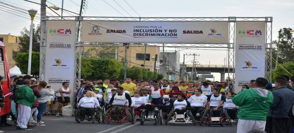 Realizarán carrera por la inclusión y no discriminación en Neza