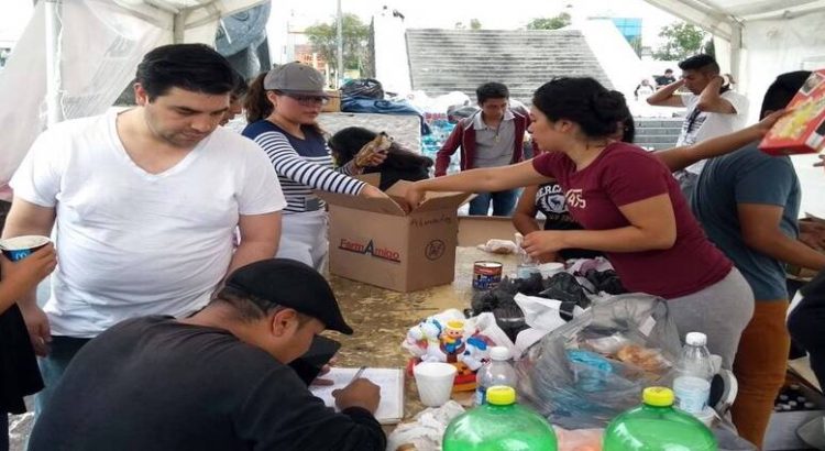 Instalan centros de acopio en Neza por huracán ‘Otis’