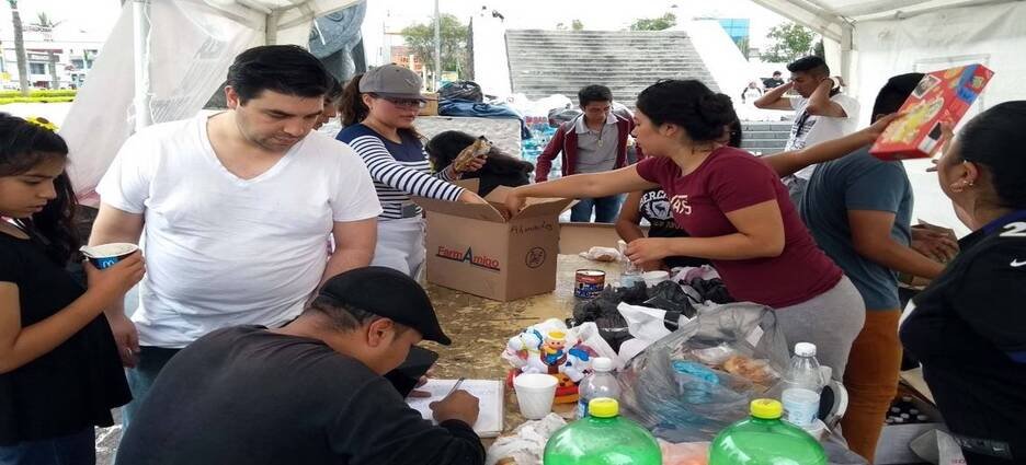 Instalan centros de acopio en Neza por huracán 'Otis'