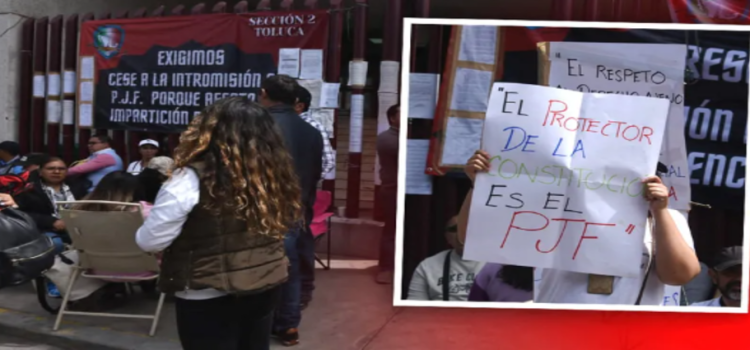 Empleados del PJF Edomex se amparan contra desaparición de fideicomisos
