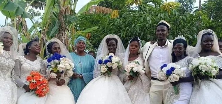 Se casó con siete mujeres