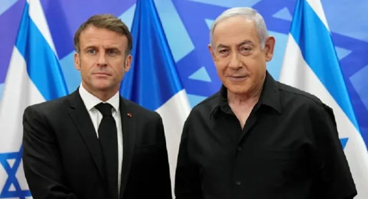 Pide Macron a Israel detener los bombardeos