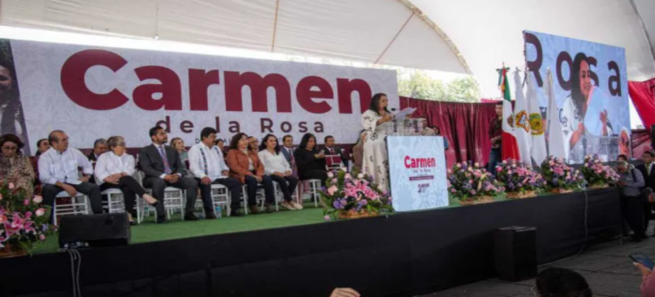 Diputada Carmen de la Rosa participará en proceso interno de Morena en Neza