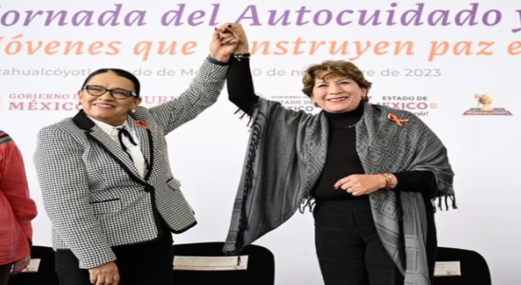 Delfina Gómez y Rosa Icela encabezaron ‘Jornada de Autocuidado’ para jóvenes en Neza