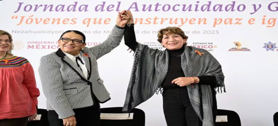 Delfina Gómez y Rosa Icela encabezarón ‘Jornada de Autocuidado’ para jóvenes en Neza