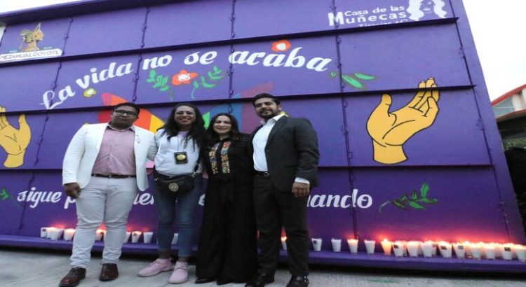Inauguran memorial para personas LGBTI+ en Casa de las Muñecas Tiresias de Neza