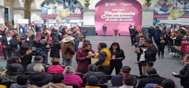 Gobernadora Delfina Gómez encabezó su Segunda Audiencia Ciudadana