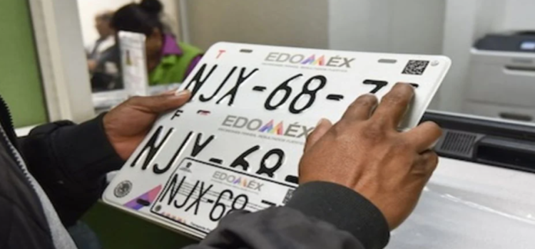 Aumentan precios de placas y refrendo vehicular en Edomex éste 2024