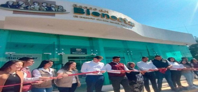 Inauguran segunda sucursal de Banco del Bienestar en Neza