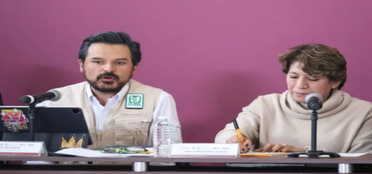 Delfina Gómez y Zoé Robledo revisan avances del IMSS-Bienestar en Edomex