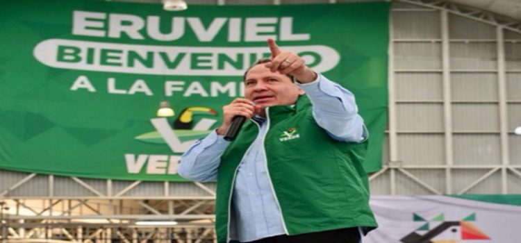 Eruviel Ávila formaliza su incorporación al Partido Verde