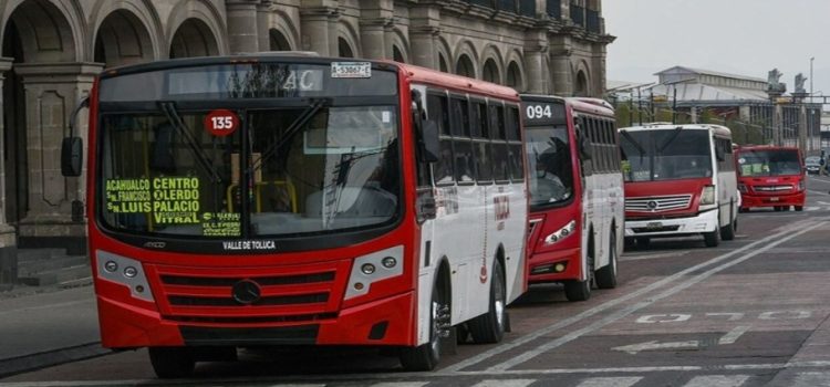 Habrá subsidios para concesionarios de transporte público en el Edomex