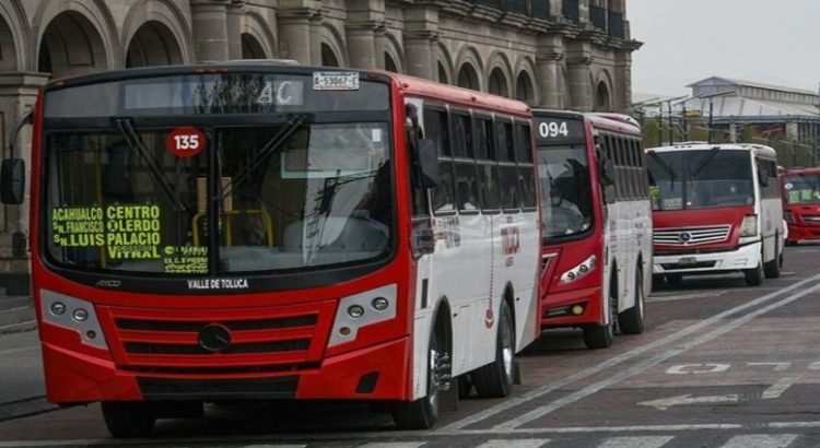 Habrá subsidios para concesionarios de transporte público en el Edomex