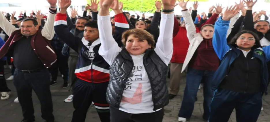 Gobernadora Delfina Gómez llama a autoridades de Neza a luchar en conjunto contra las adicciones