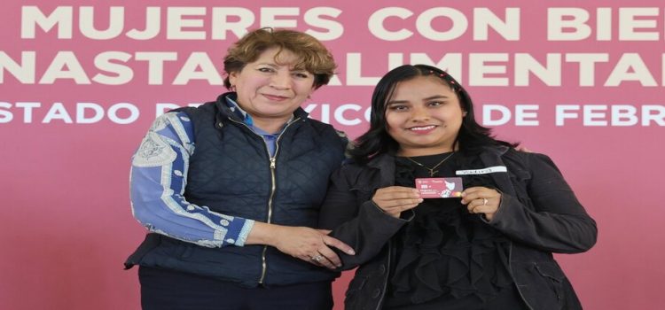 Gobernadora Delfina Gómez entrega 3 mil tarjetas Mujeres con Bienestar en Neza