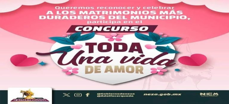 Premiarán a los matrimonios más longevos en Neza