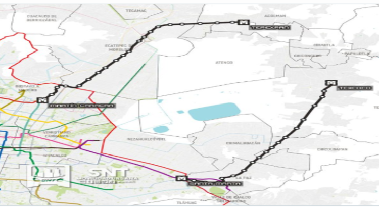 Este será el recorrido completo del Metromex en 2024