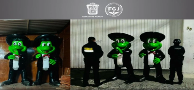 Encuentran en Neza, figuras del “Sr Frog’s” robadas en Acapulco tras paso de huracán Otis