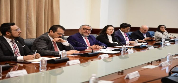 Horacio Duarte se reúne con partidos políticos para garantizar elecciones en Edomex