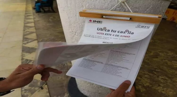 Horarios de apertura de casillas en Edomex