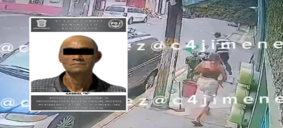 Detienen a sujeto que acosó sexualmente a una mujer en calles de Neza