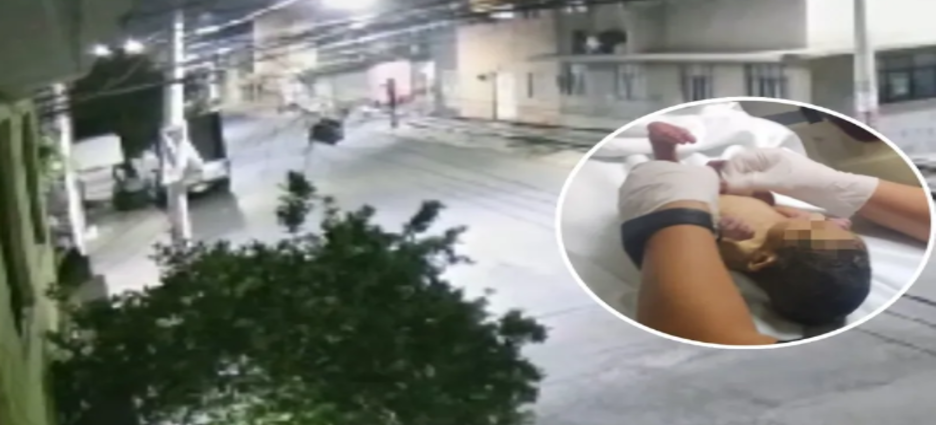 Encuentran a bebé abandonado dentro de bolsa de mandado en Neza