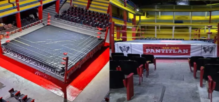 Así se ve hoy en día la arena de lucha libre donde Shakira grabó un su video clip en Neza