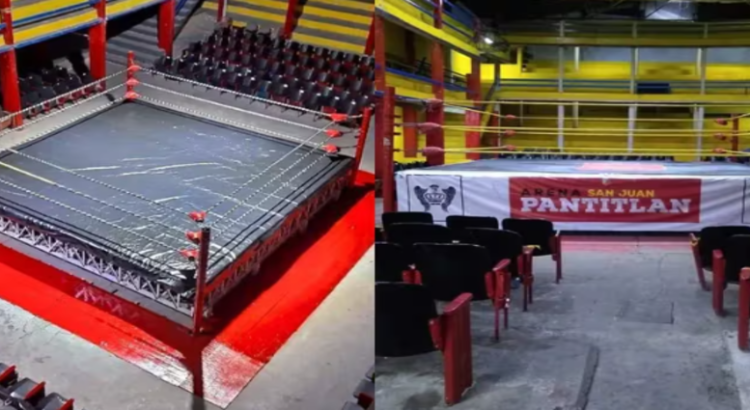 Así se ve hoy en día la arena de lucha libre donde Shakira grabó un su video clip en Neza