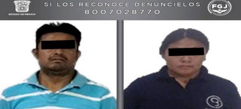 Vinculan a papá y madrastra de niña rescatada en Neza