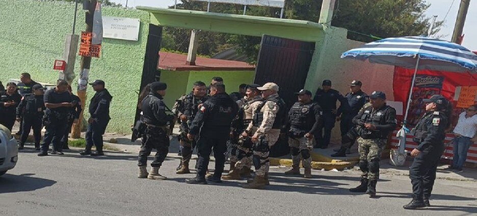Reportan riña y balazos en casilla de Los Reyes La Paz, Edomex