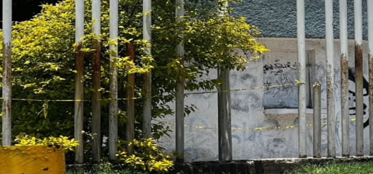 Encuentran restos humanos en parque público de Neza