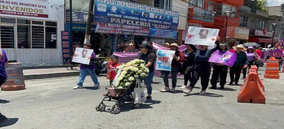Colectivos exigen avances por feminicidio de Fernanda Salomé en Neza