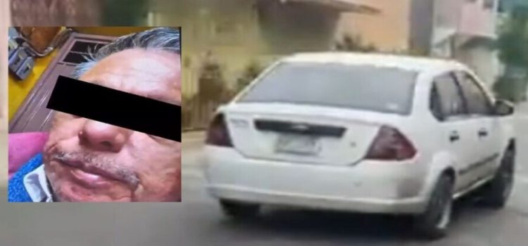Identifican a presunto conductor que atropelló varios metros a mujer en Neza