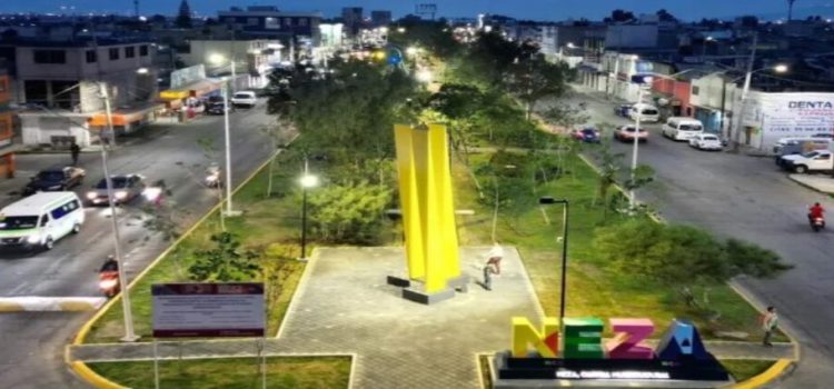 Rehabilitan Paseo Escultórico de Nezahualcóyotl