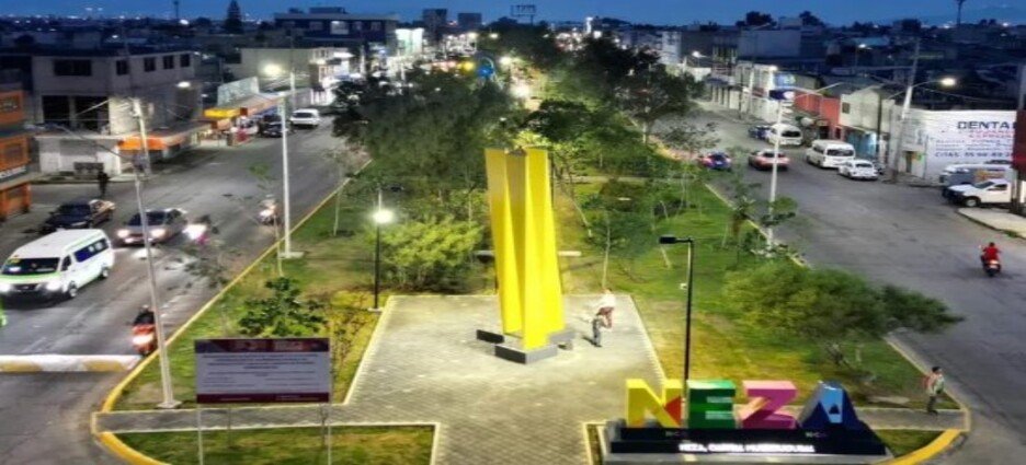 Rehabilitan Paseo Escultórico de Nezahualcóyotl