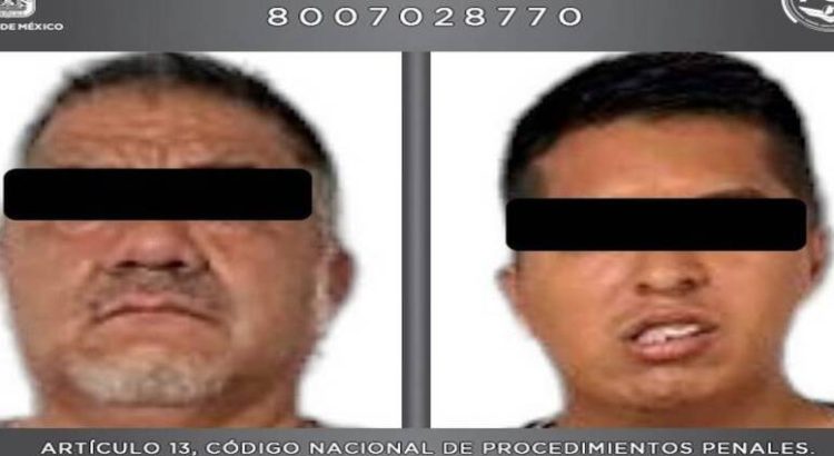 Capturan a 2 sujetos con droga durante cateo en Neza
