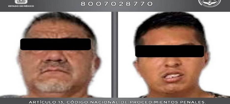Capturan a 2 sujetos con droga durante cateo en Neza