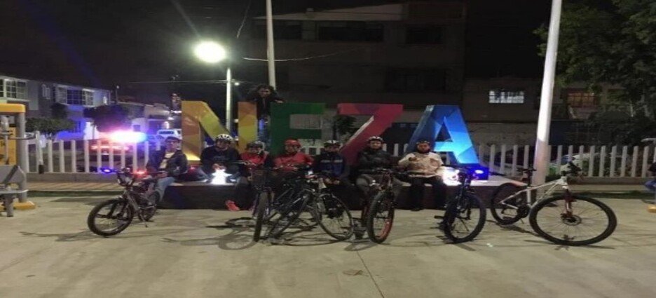 Ciclistas denuncian inseguridad y mal estado de ciclovías en Neza