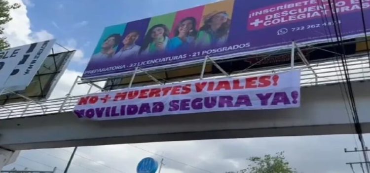 Activistas por la movilidad solicitan mejores condiciones de seguridad en el Edomex