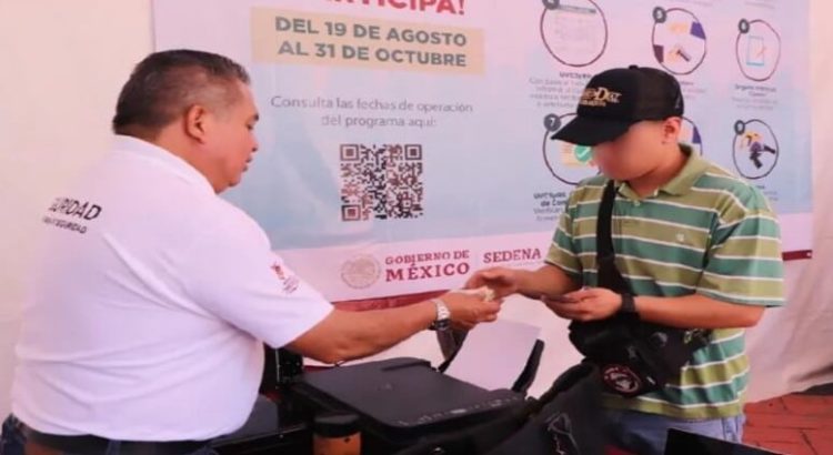 Se han canjeado más de 700,000 pesos durante primera semana del Canje de Armas en Edomex