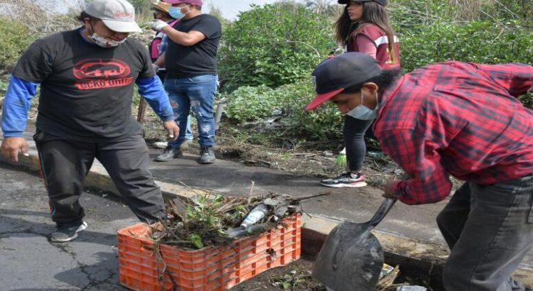 Anuncian jornada de limpieza para Av. Bordo de Xochiaca de Neza
