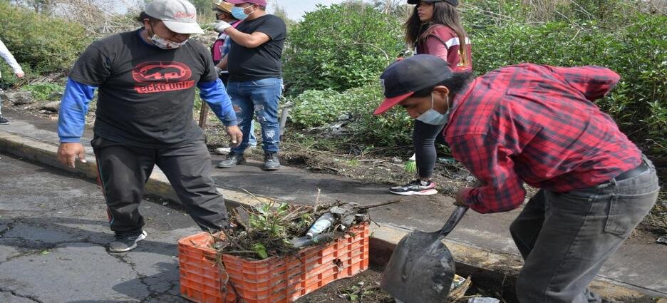 Anuncian jornada de limpieza para Av. Bordo de Xochiaca de Neza
